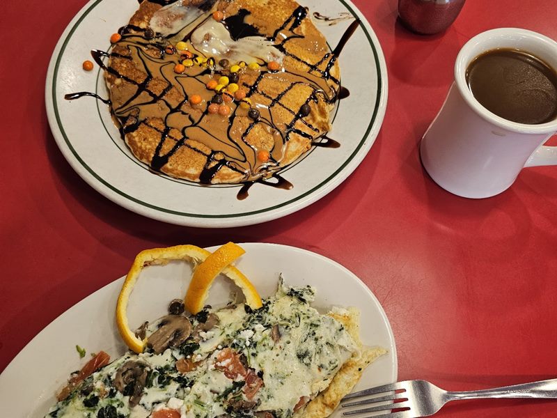 Sammy J's Breakfast Cafe food